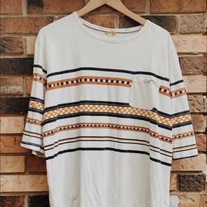 Printed 3/4 sleeve shirt